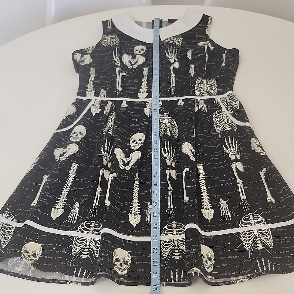 Modcloth Rad To The Bone Retro A-line Dress - Picture 3 of 10